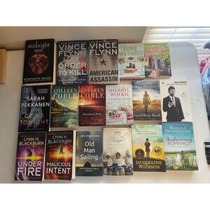Bulk Lot 17 Fiction Books Hardcover & Paperback Mixed Romance Mystery